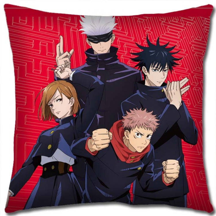 Jujutsu Kaisen  Anime square full-color pillow cushion 45X45CM NO FILLING Z3-135