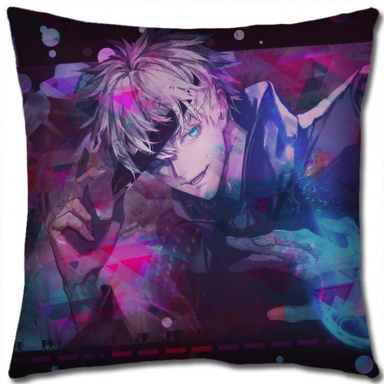 Jujutsu Kaisen  Anime square full-color pillow cushion 45X45CM NO FILLING  Z3-196