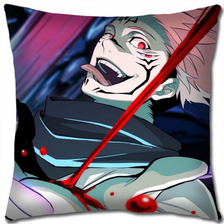 Jujutsu Kaisen  Anime square full-color pillow cushion 45X45CM NO FILLING  Z3-216