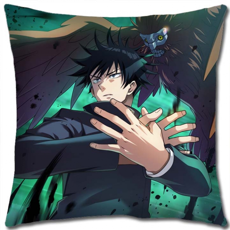 Jujutsu Kaisen  Anime square full-color pillow cushion 45X45CM NO FILLING  Z3-105