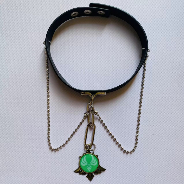 Genshin Impact Anime Peripheral Neckband Necklace Jewelry 921