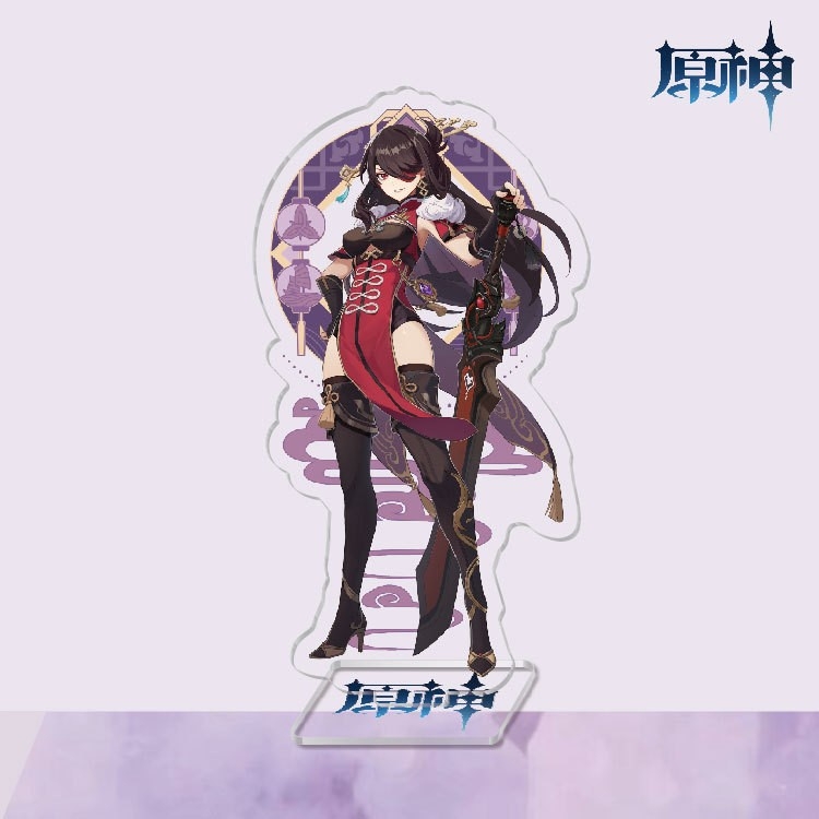 Genshin Impact Anime characters acrylic Standing Plates Keychain 15CM 51501