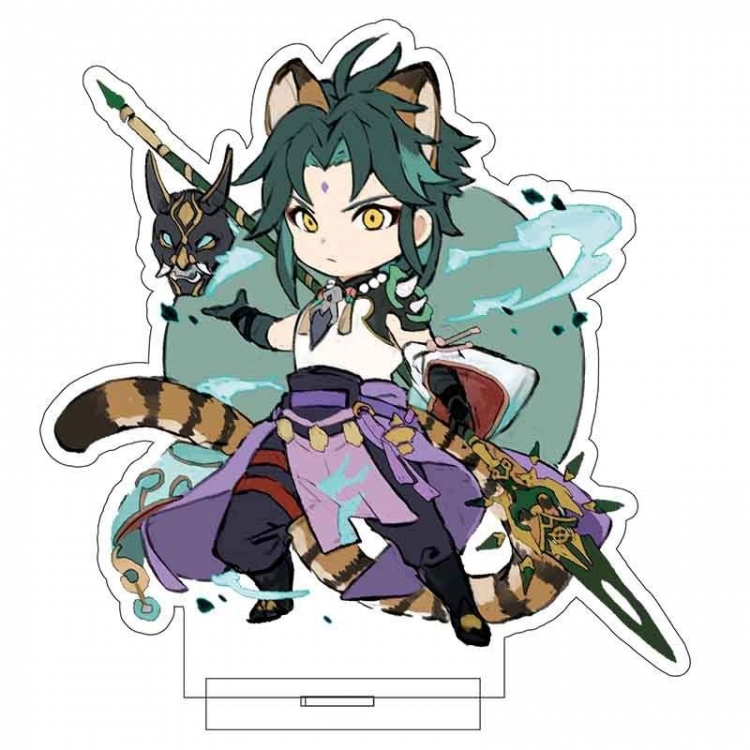 Genshin Impact Anime characters acrylic Standing Plates Keychain 15CM 51526