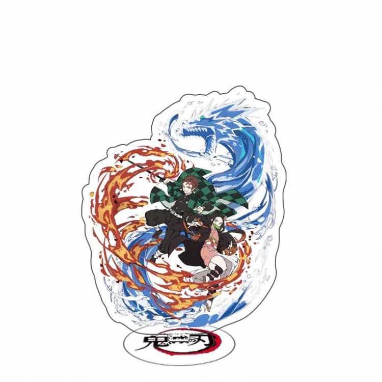 Demon Slayer Kimets Anime characters acrylic Standing Plates Keychain 15CM 51503