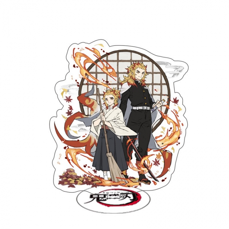 Demon Slayer Kimets Anime characters acrylic Standing Plates Keychain 15CM 51518