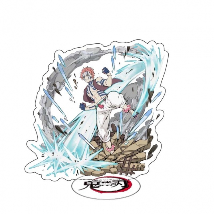 Demon Slayer Kimets Anime characters acrylic Standing Plates Keychain 15CM 51521