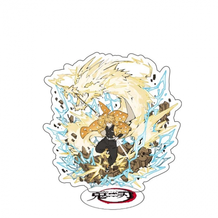 Demon Slayer Kimets Anime characters acrylic Standing Plates Keychain 15CM 51510