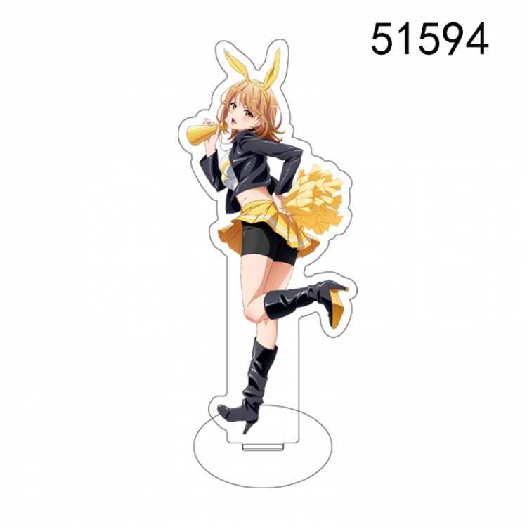 My youth romance story really has a problem Anime characters acrylic Standing Plates Keychain 15CM 51594