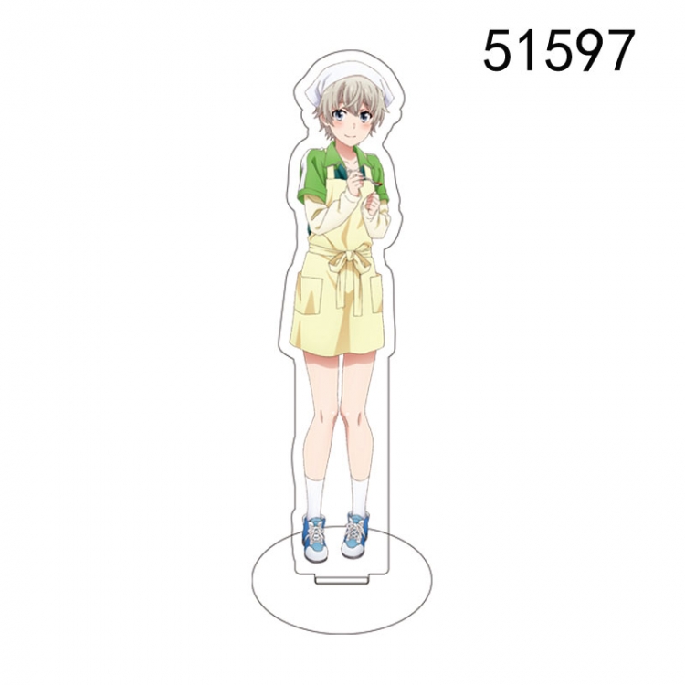 My youth romance story really has a problem Anime characters acrylic Standing Plates Keychain 15CM 51597