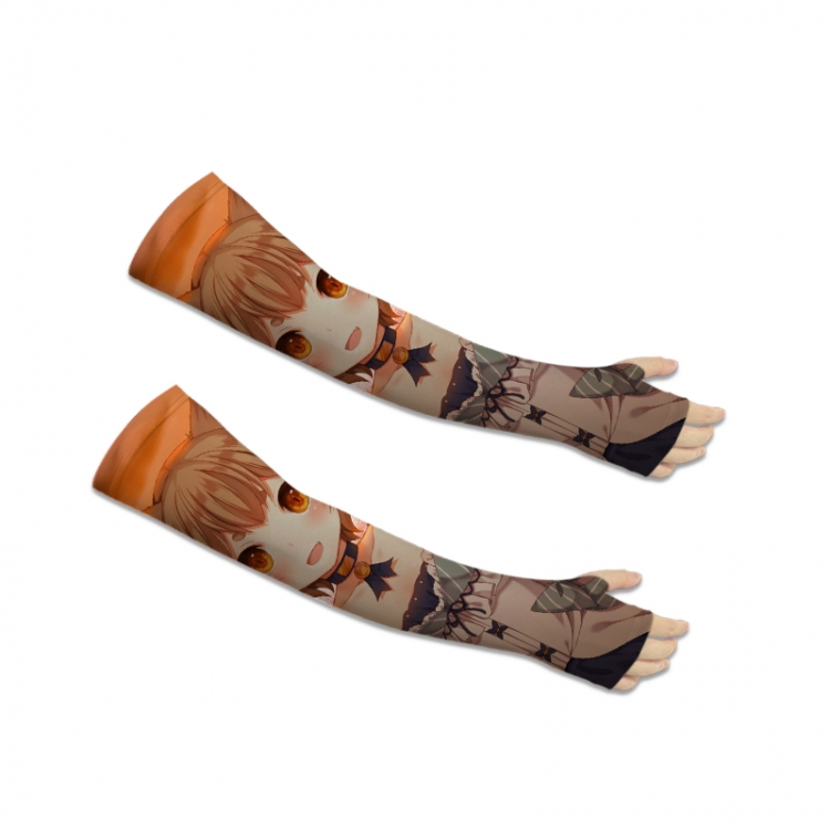 Re:Zero kara Hajimeru Isekai Seikatsu Printed Long Cycling Sleeve Sun Protection Sleeve