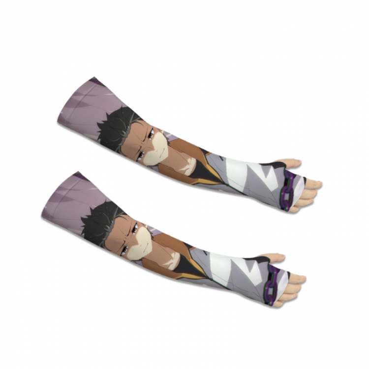 Re:Zero kara Hajimeru Isekai Seikatsu Printed Long Cycling Sleeve Sun Protection Sleeve
