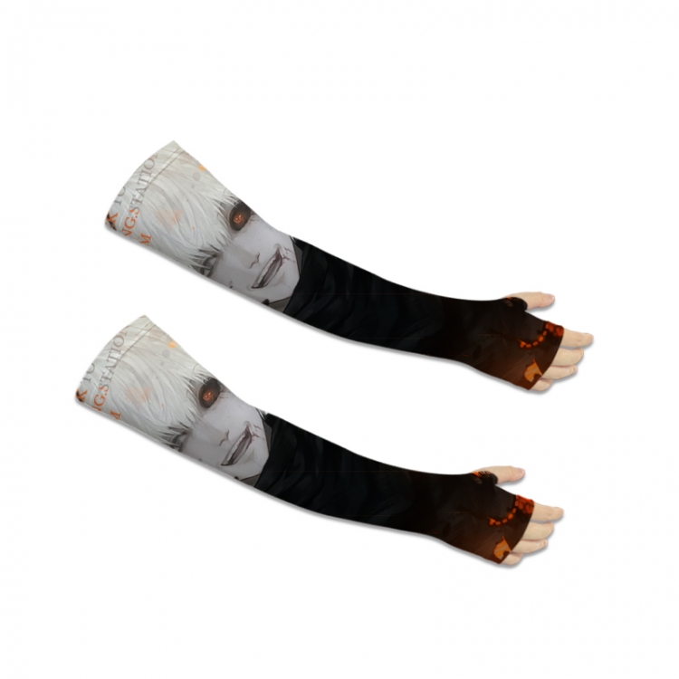 Tokyo Ghoul Printed Long Cycling Sleeve Sun Protection Sleeve