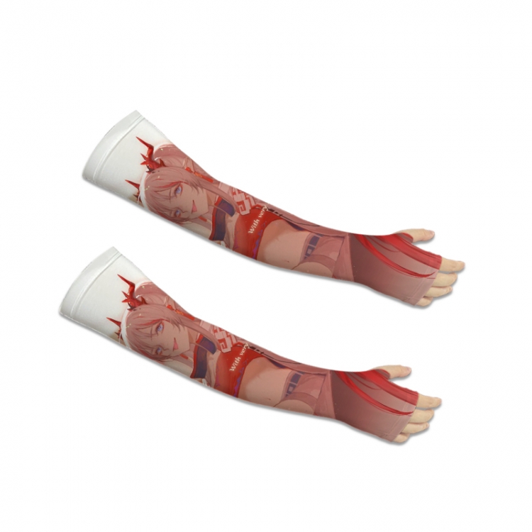 Arknights Printed Long Cycling Sleeve Sun Protection Sleeve