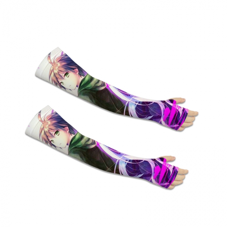 Dangan-Ronpa Printed Long Cycling Sleeve Sun Protection Sleeve