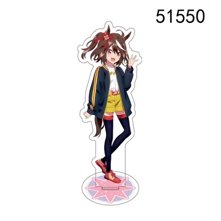 Pretty Derby  Anime characters acrylic Standing Plates Keychain 15CM 51550