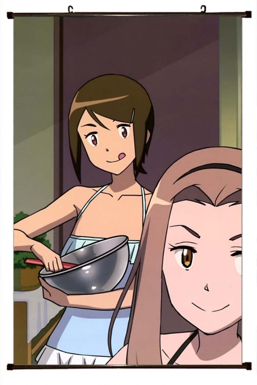 Digimon Anime black Plastic rod Cloth painting Wall Scroll 60X90CM S2-25