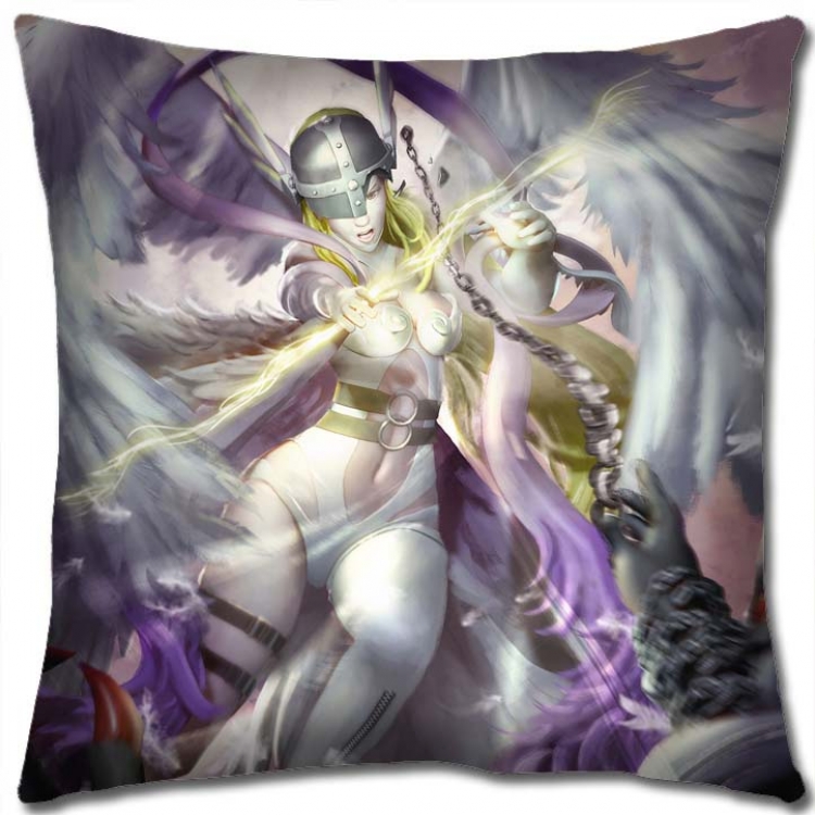 Digimon Anime square full-color pillow cushion 45X45CM NO FILLING S2-20