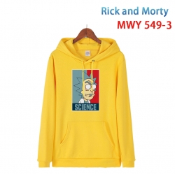Rick and Morty Cotton Hooded P...