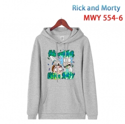 Rick and Morty Cotton Hooded P...