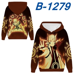 Naruto Anime padded pullover s...