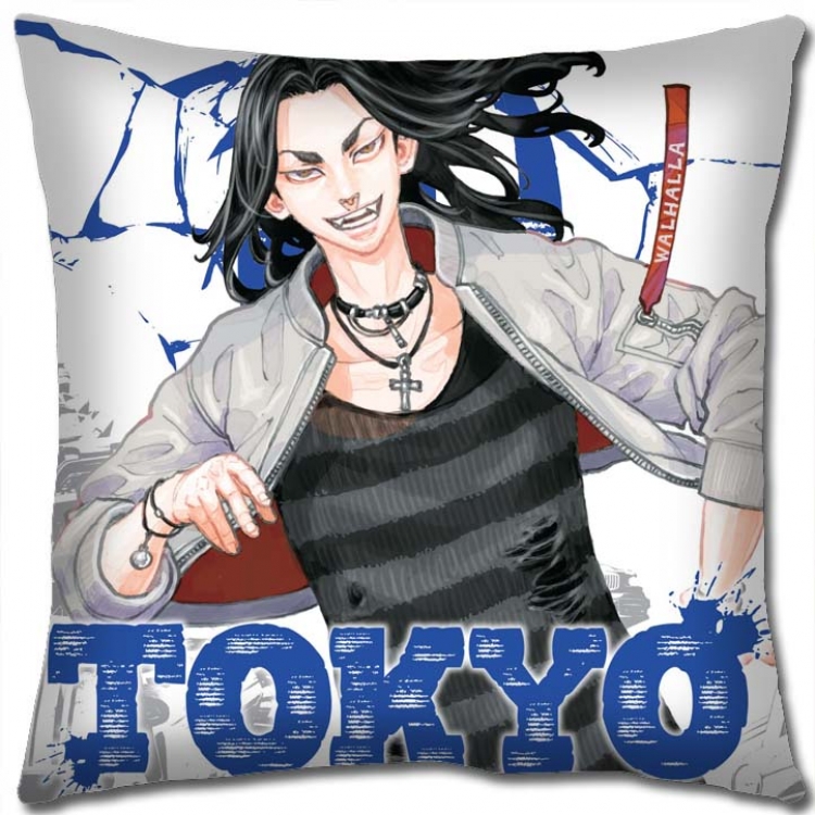 Tokyo Revengers Anime square full-color pillow cushion 45X45CM NO FILLING  D2-13