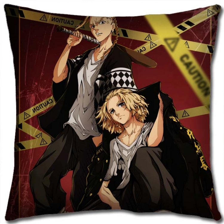 Tokyo Revengers Anime square full-color pillow cushion 45X45CM NO FILLING  D2-31