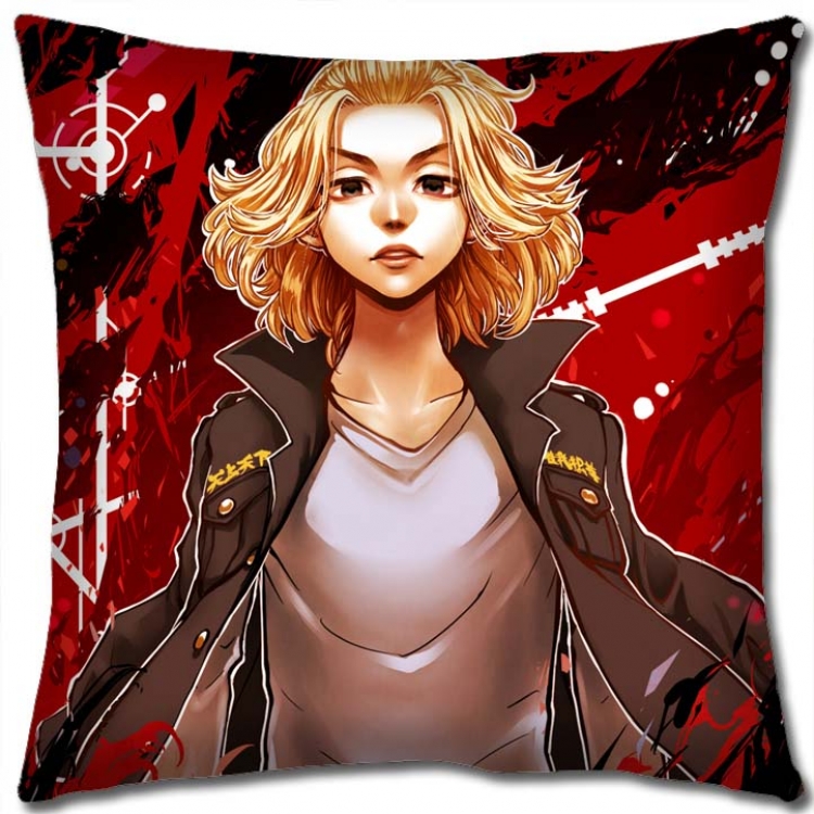 Tokyo Revengers Anime square full-color pillow cushion 45X45CM NO FILLING  D2-3
