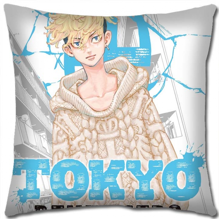 Tokyo Revengers Anime square full-color pillow cushion 45X45CM NO FILLING D2-10