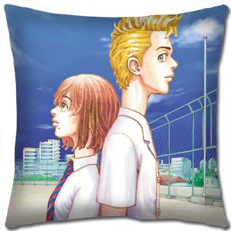 Tokyo Revengers Anime square full-color pillow cushion 45X45CM NO FILLING D2-43