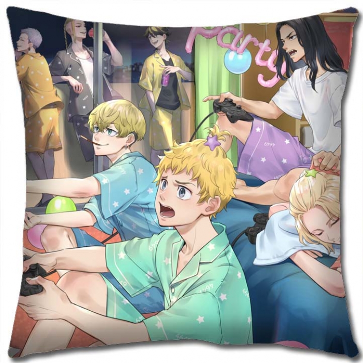 Tokyo Revengers Anime square full-color pillow cushion 45X45CM NO FILLING D2-54