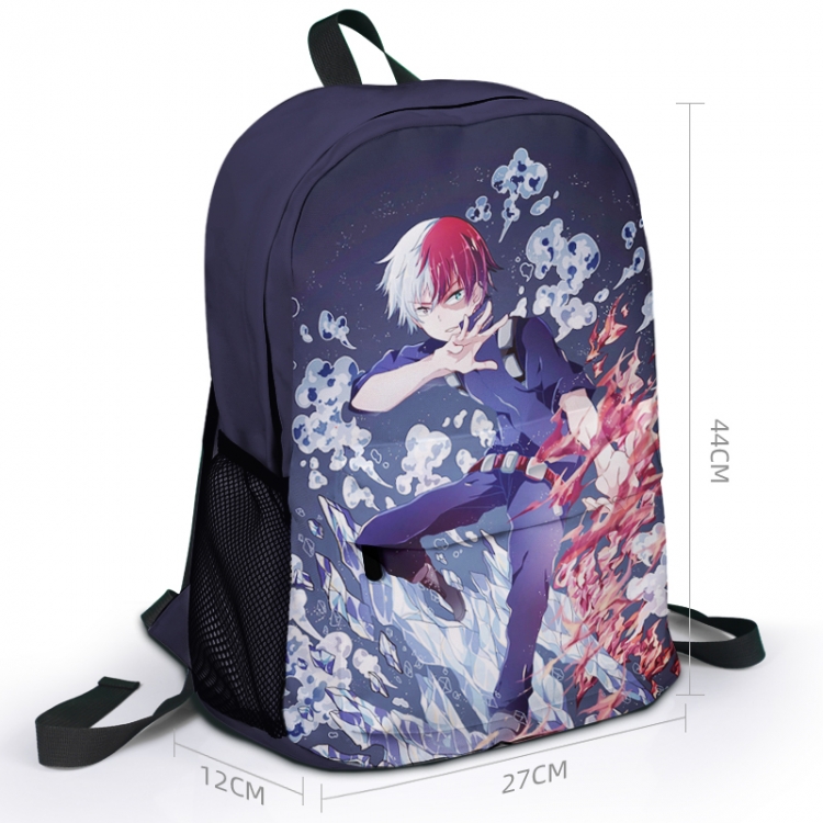 My Hero Academia Animation surrounding full color backpack student school bag 27x44x12