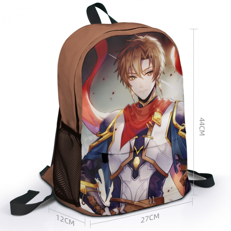 DRAGON BALL Animation surrounding full color backpack student school bag 27x44x12