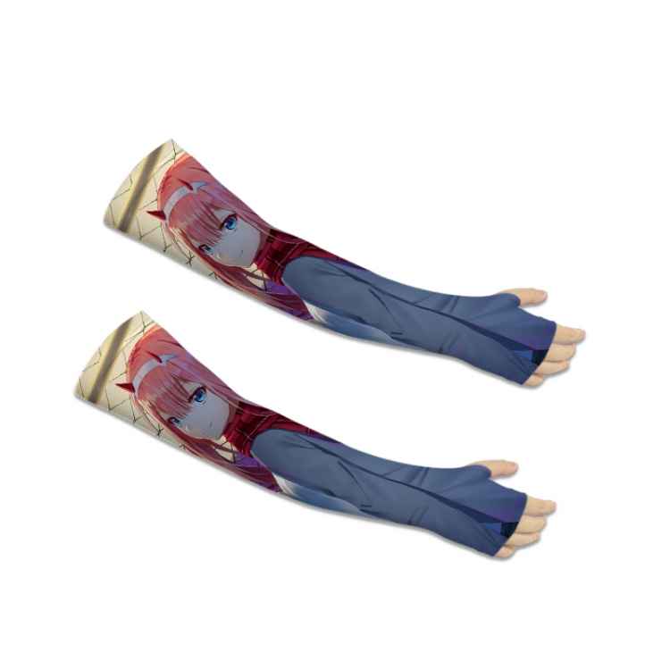 DARLING in the FRANXX Printed Long Cycling Sleeve Sun Protection Sleeve