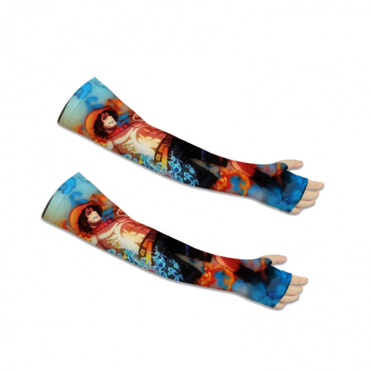 One Piece Printed Long Cycling Sleeve Sun Protection Sleeve