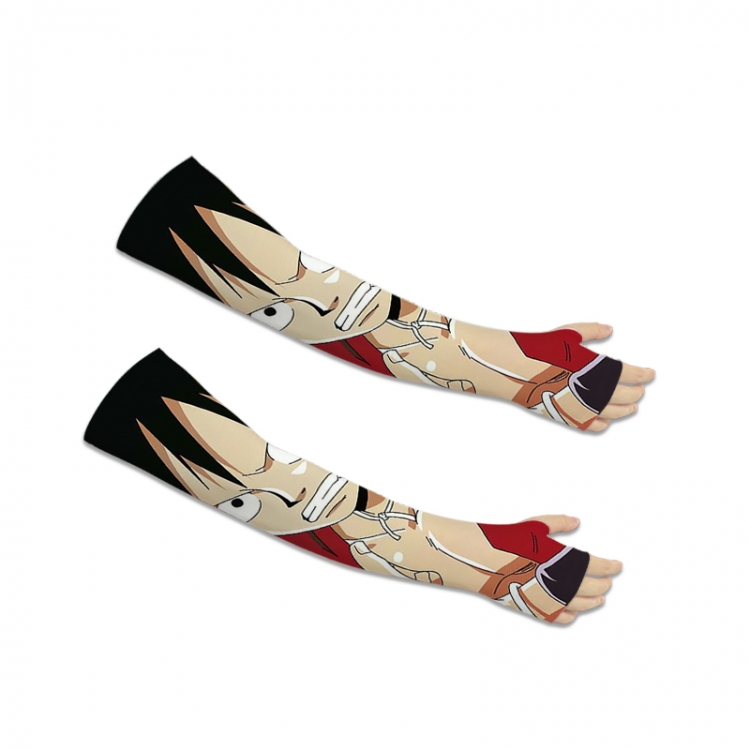 One Piece Printed Long Cycling Sleeve Sun Protection Sleeve