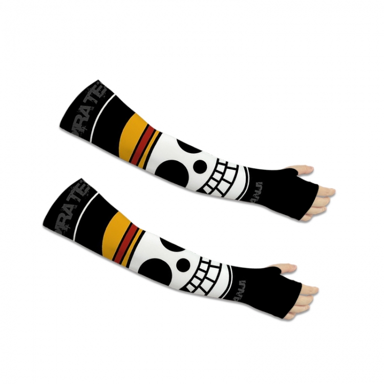 One Piece Printed Long Cycling Sleeve Sun Protection Sleeve