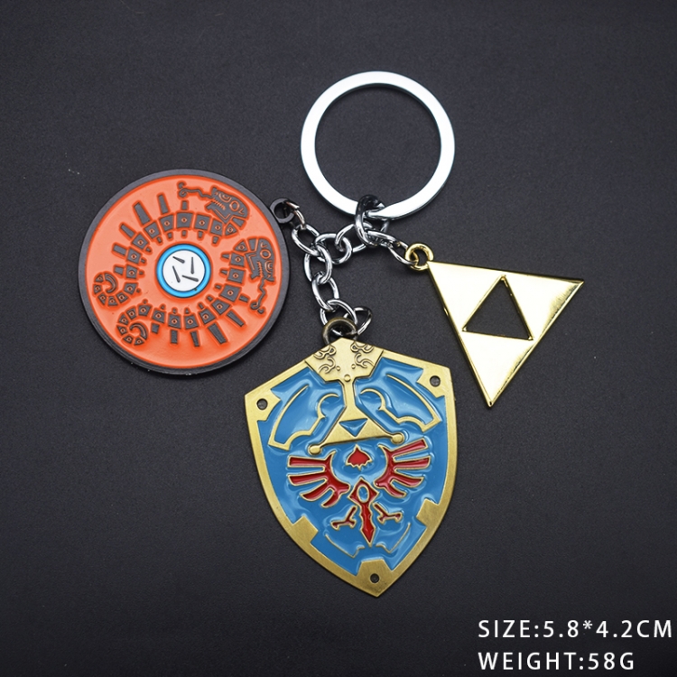 The Legend of Zelda  Anime cartoon skewers Key Chain school bag pendant