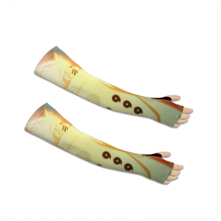 Naruto Printed Long Cycling Sleeve Sun Protection Sleeve