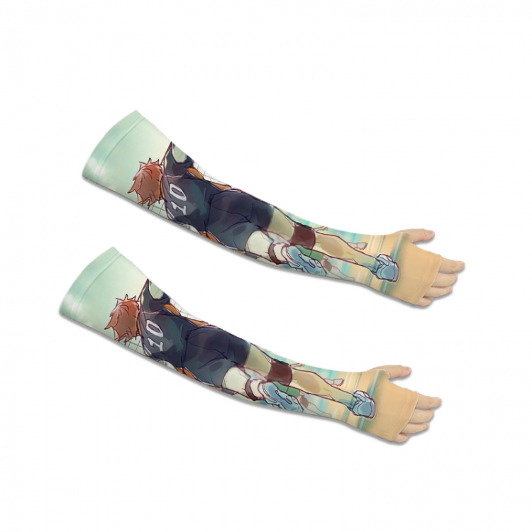 Haikyuu!! Printed Long Cycling Sleeve Sun Protection Sleeve