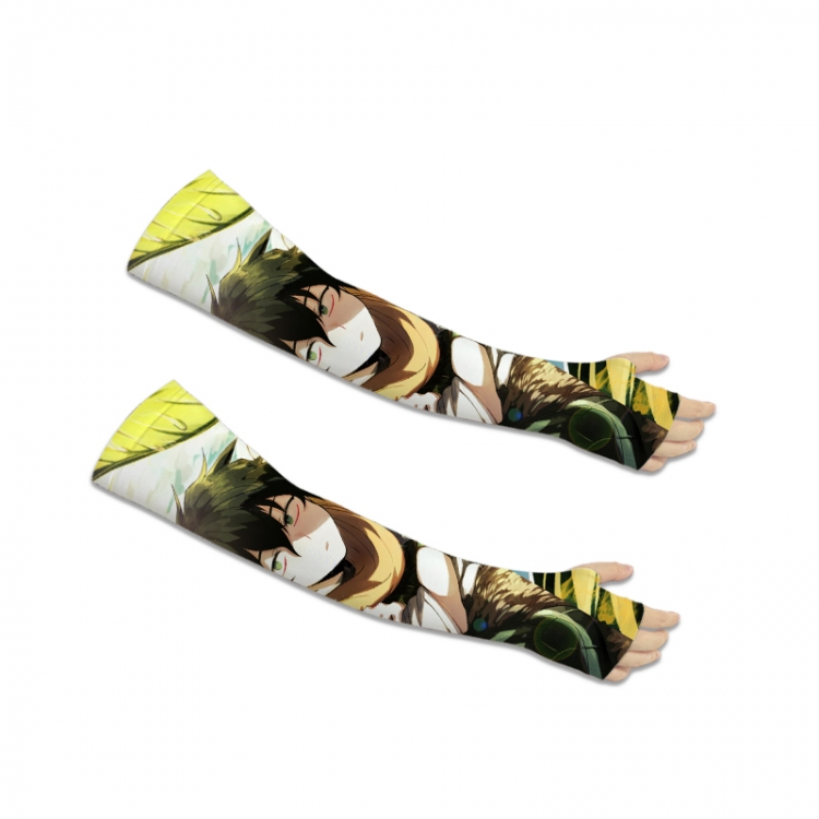 My Hero Academia Printed Long Cycling Sleeve Sun Protection Sleeve