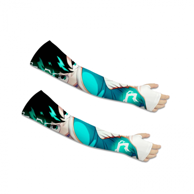 My Hero Academia Printed Long Cycling Sleeve Sun Protection Sleeve