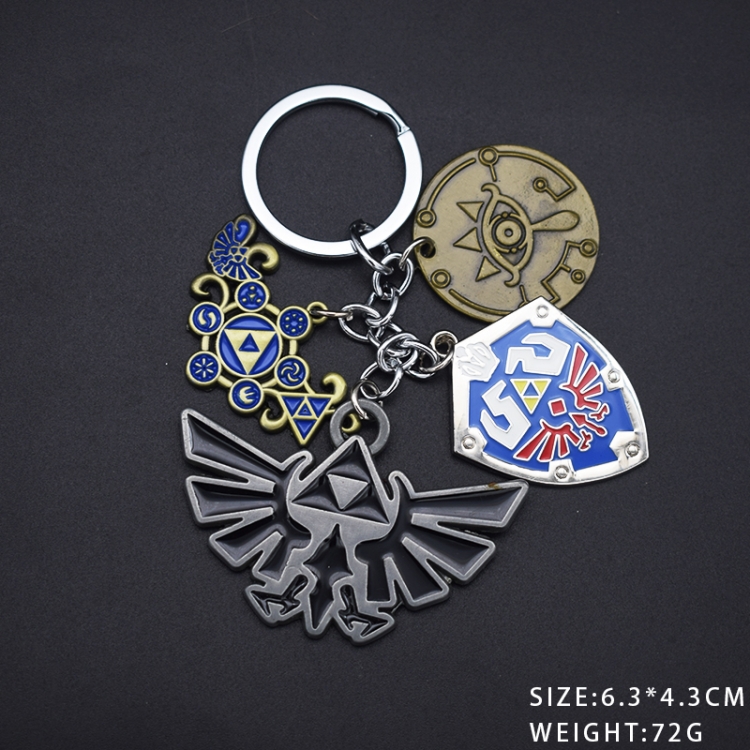 The Legend of Zelda  Anime cartoon skewers Key Chain school bag pendant