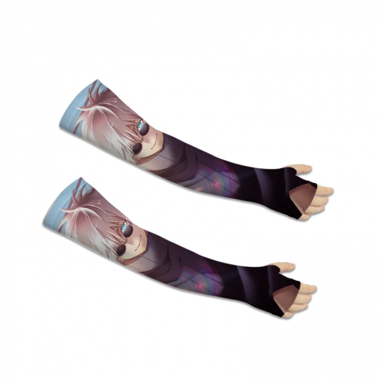 Jujutsu Kaisen   Printed Long Cycling Sleeve Sun Protection Sleeve