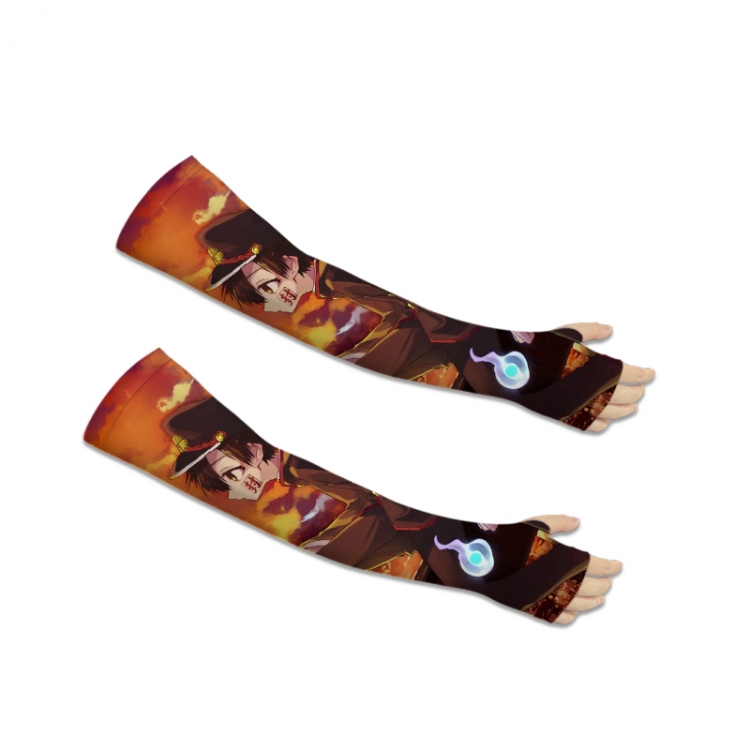 Toilet-bound Hanako-kun Printed Long Cycling Sleeve Sun Protection Sleeve