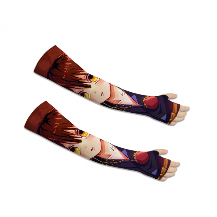 Toilet-bound Hanako-kun Printed Long Cycling Sleeve Sun Protection Sleeve