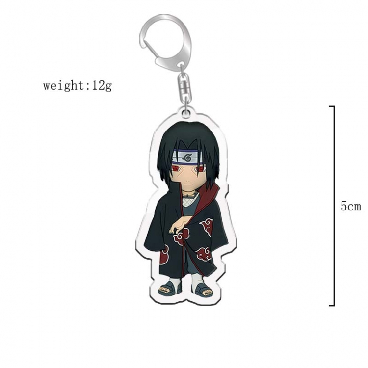 Naruto Anime acrylic Key Chain  price for 5 pcs 10090