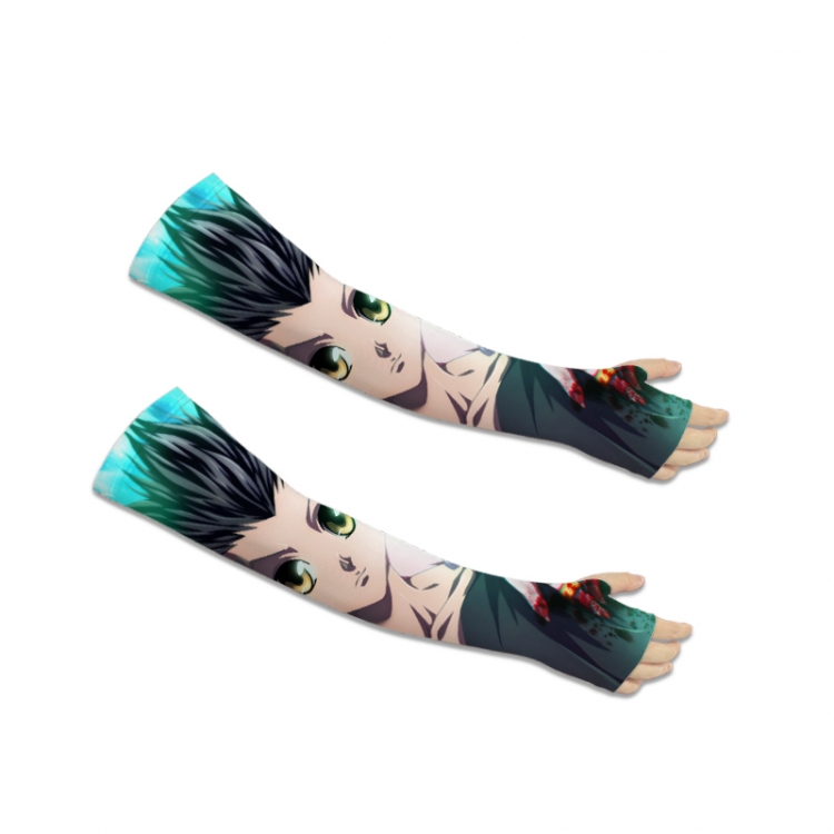 HunterXHunter Printed Long Cycling Sleeve Sun Protection Sleeve