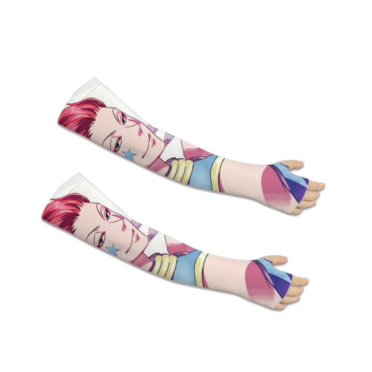 HunterXHunter Printed Long Cycling Sleeve Sun Protection Sleeve