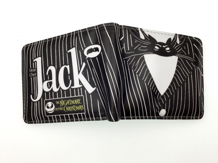The Nightmare Before Christmas two fold  Short wallet 11X9.5CM