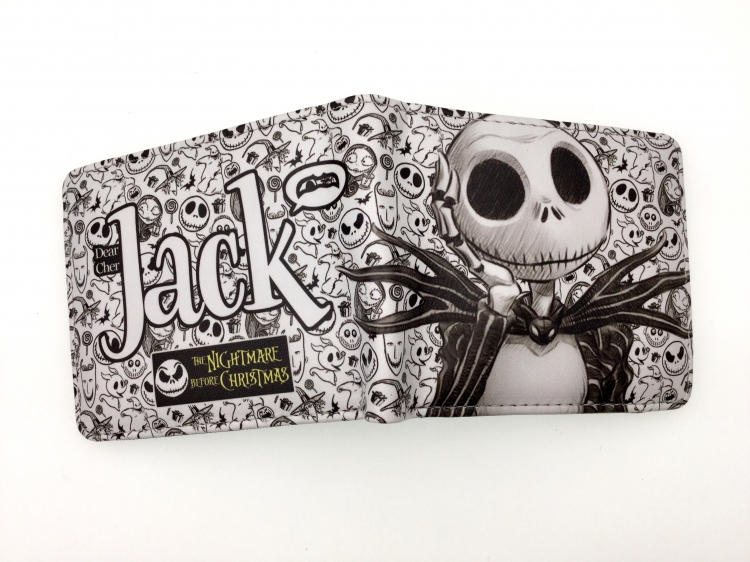 The Nightmare Before Christmas two fold  Short wallet 11X9.5CM